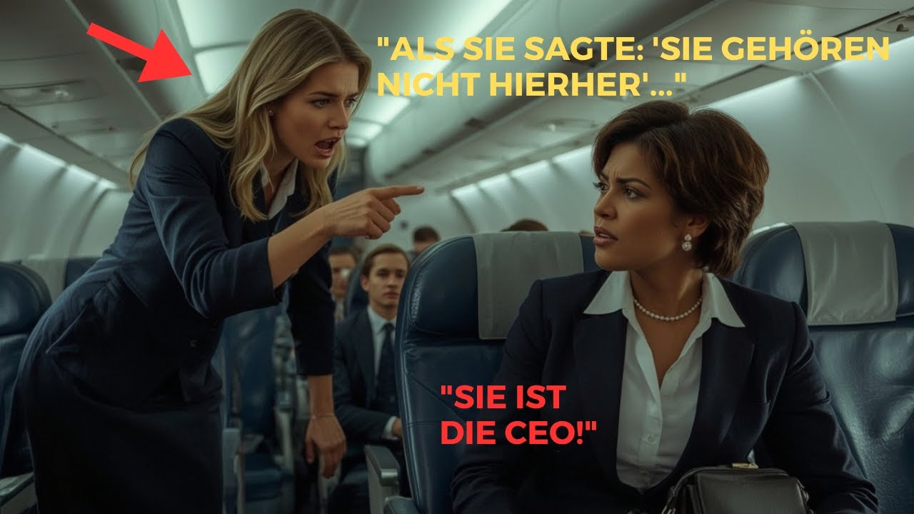 Flugbegleiterin demütigt schwarze CEO – Sekunden später bereut sie es zutiefst