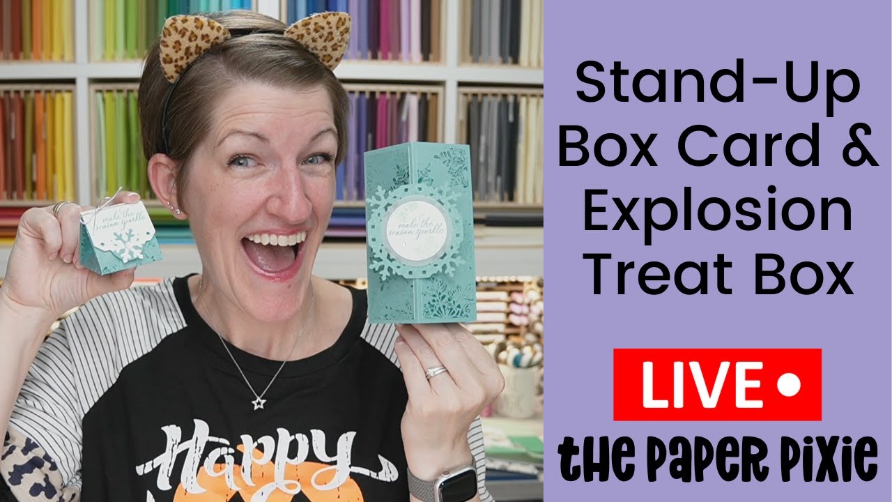 🔴 Stand-Up Box Card & Explosion Treat Box - Episode 304