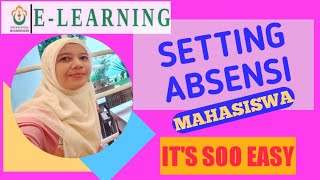 Tutorial E-Learning UNIMAL Khusus Dosen | Cara Mudah  Membuat Absensi Mahasiswa