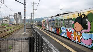 京都丹後鉄道 - 西舞鶴　普通列車到着