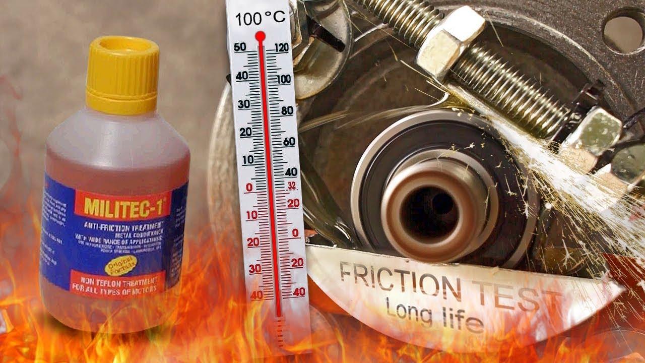Militec-1 Нефтяные добавки Анализ Испытание на трение 100 ° C