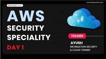 Day-1 All About AWS Security Speciality | Introduction to AWS cloud Security | InfosecTrain
