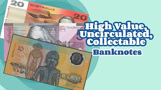 High Value, Uncirculated, Collectable Australian Banknotes WORTH MONEY!! (Banknotes)