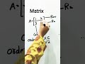 Matrix #mathematicsplanet #mathctober #mathctober #mathexpert #education #maths