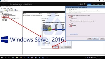 Windows Server 2016 - Remote Access Port and Policy In Windows Server 2016 @45