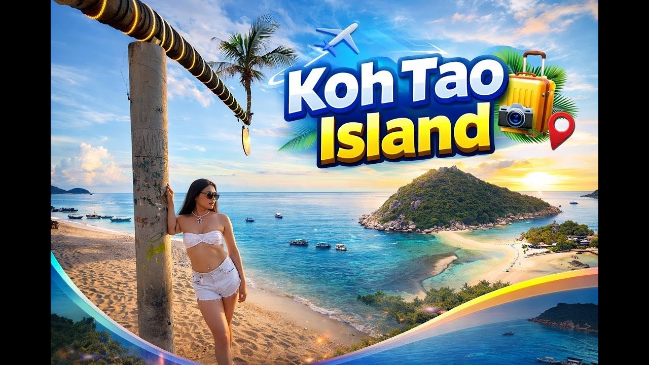 เที่ยวเกาะเต่าแบบลุยๆ พากินพาเที่ยว ตามล่าหาน้องเต่าเจ้าของเกาะแบบใกล้ชิด Koh Tao 2025