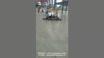 DZ25-2 concrete laser screed machine construction site #laserscreed #concrete #concreteworks