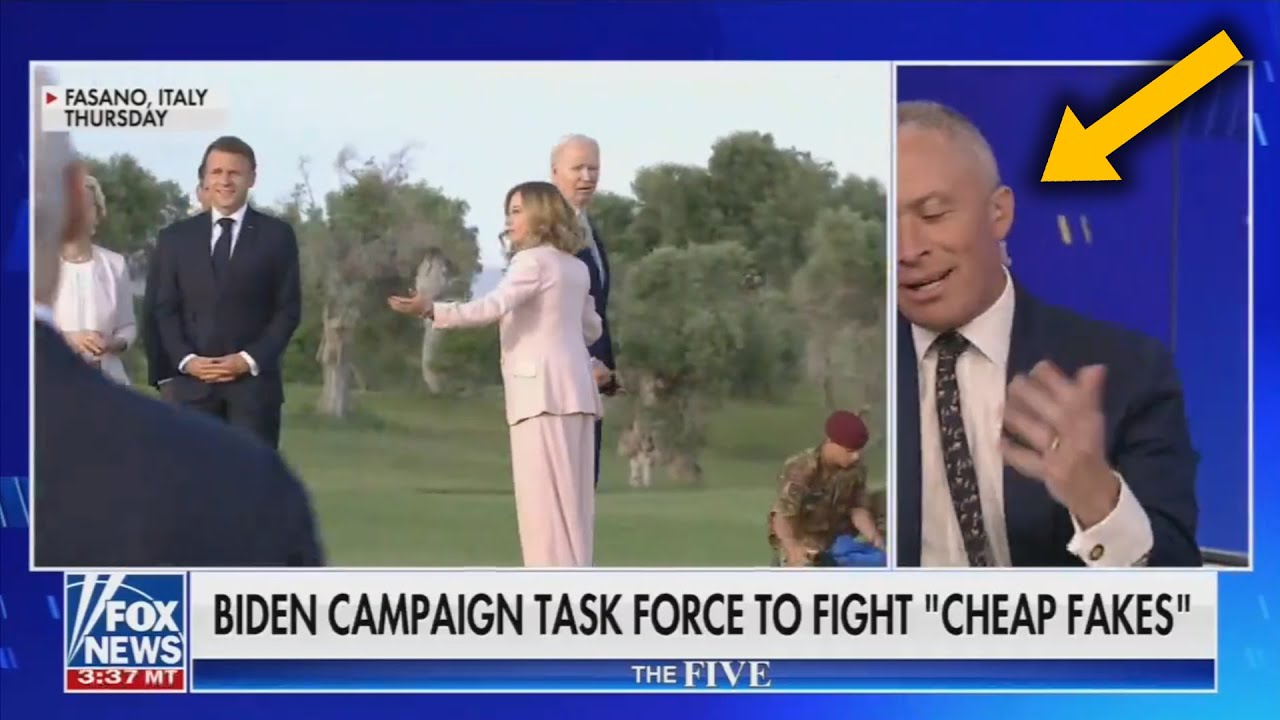 Fox host HUMILIATED on live TV over fake "Biden dementia" video
