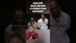 Malice was NEVER a Christian rapper! #TheNohjCollage #HipHopConvos #Clipse