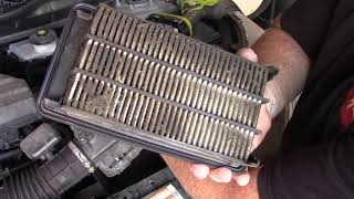 Engine Air Filter Change 2017 - 2021 Honda CRV