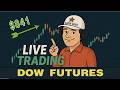 $841 profit Trading Dow MYM Futures