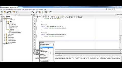 Pool en NetBeans