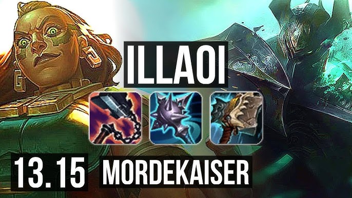 ILLAOI vs RIVEN (TOP), Rank 1 Illaoi, 3.4M mastery, 1/1/7, 400+ games, NA  Challenger