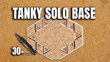 How to Build A Tanky Multi-Bunkered Solo Base in Rust