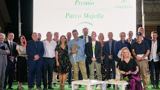 Donato Parete sul palco del Premio Parco Majella 2023