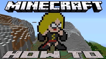 Minecraft ~8 Bit~ HOW TO : Ms Marvel ~Marvel~ ( Tutorial ) /W Killerkev
