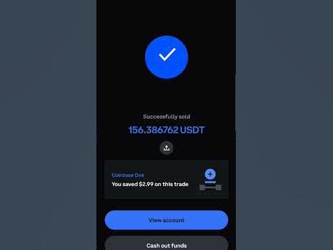 How to SELL Crypto for CASH on Coinbase. 🤑😎 - YouTube