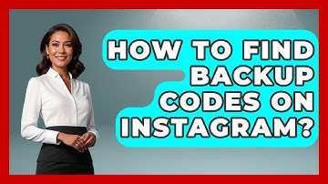 How To Find Backup Codes On Instagram? - Everyday-Networking