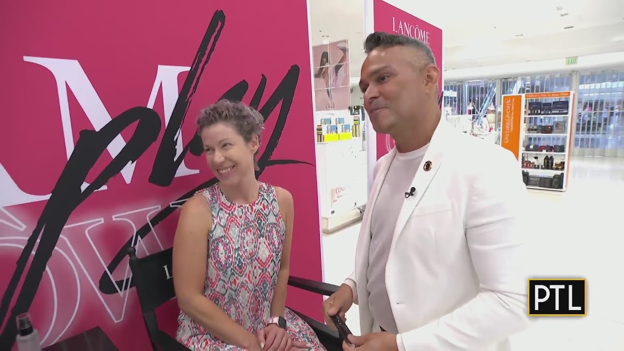 Summer makeovers at Macy's with Lancôme National Makeup Artist Alex