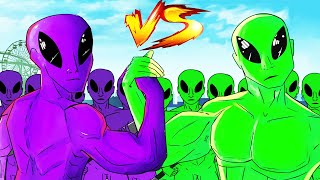 Aliens Are Ruining Gta 5 Green Vs Purple