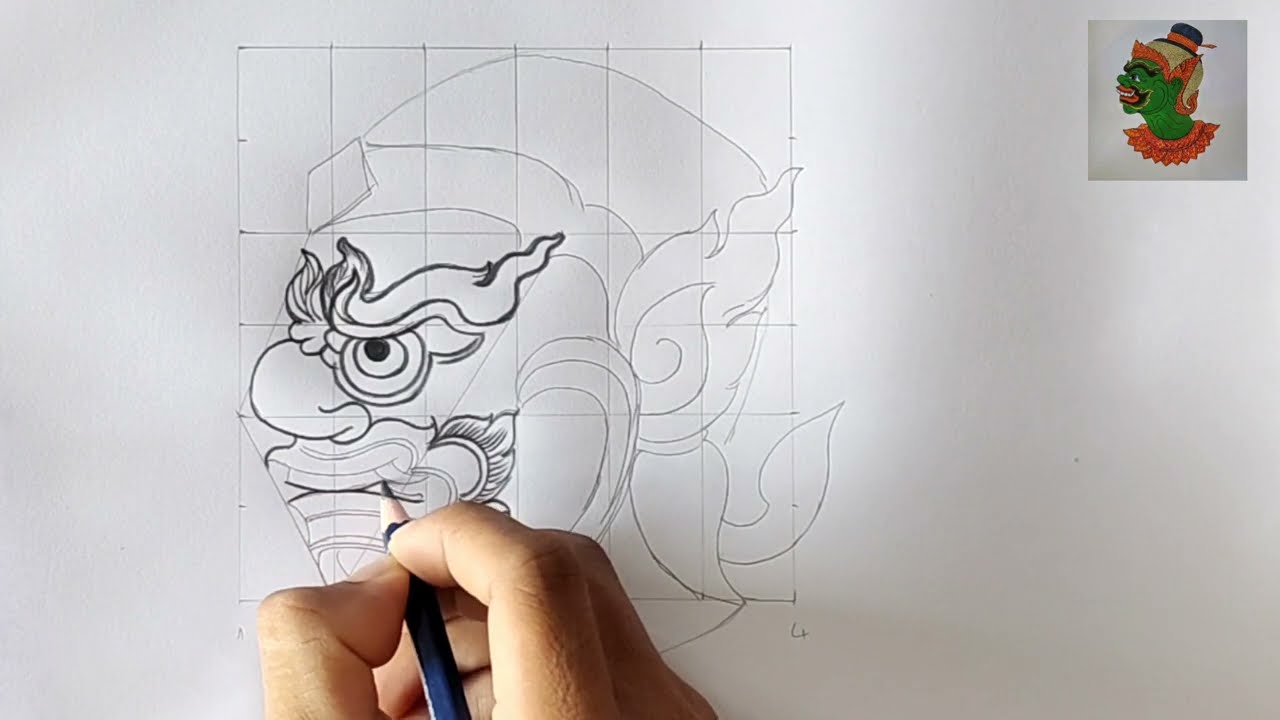 How to draw a giant || step by step - EamIN painting