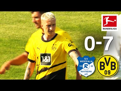 Reus Brace! | SV Westfalia Rhynern vs. Borussia Dortmund 0-7 | Highlights