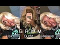 Hair &amp; Makeup GRWM | Ft. Monstar Hair | Soft Glam Makeup