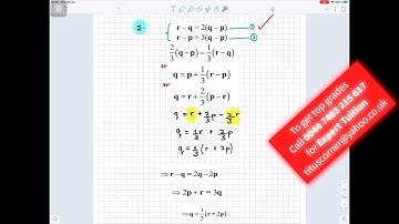 2020 A Level Paper 2 Pure Mathematics