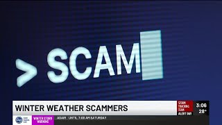 Financial experts warn WAVE Country to beware of winter weather scammers