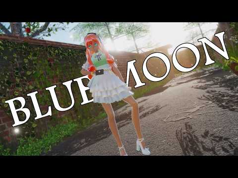 효린(HYOLYN)X창모(CHANGMO) - BLUE MOON || 【MMD◆OC  | 4K】