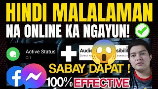 Paano hindi nila malaman na Online ka sa Messenger at Facebook !