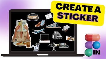 Create your own STICKER | Figma Tutorial | + Figma LINK 🤘