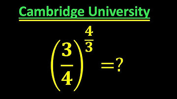 A very tricky Cambridge University Admission Algebra Exam | Entrance Aptitude Test