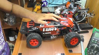 RC ВНЕДОРОЖНИК MONSTER FURY | Не реагирует на пульт / Привожу в порядок батарею