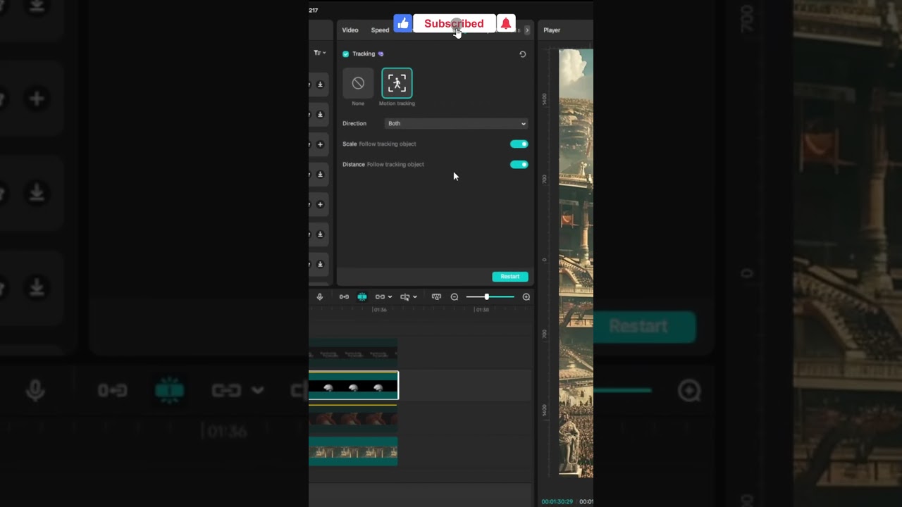 3D CAMERA TRACKING TUTORIAL CAPCUT PC 