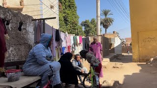 Elephantine Island in River Nile. Aswan, Egypt. Peace without engines. (full video).