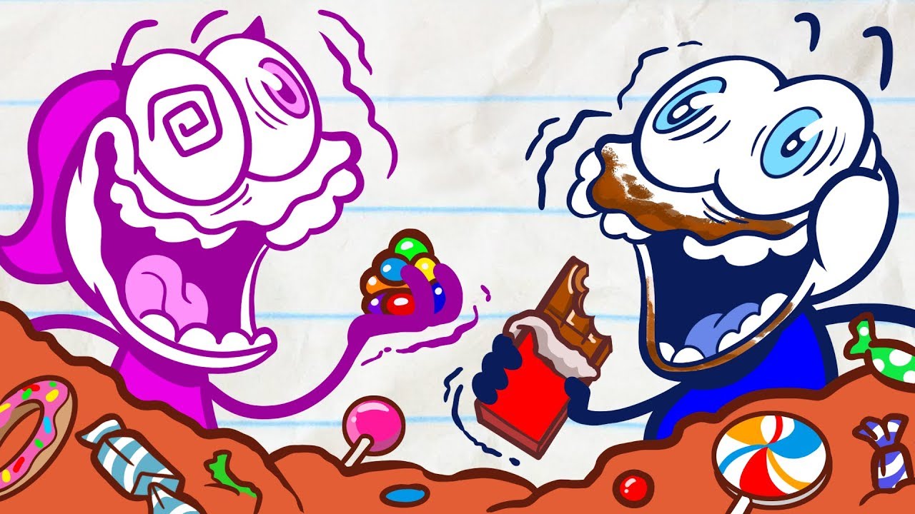 Pencilmiss EATS EVERYTHING In Sight! | Animation | Cartoons | Pencilmation