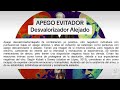 APEGO ADULTO|| apego EVITADOR desvalorizador alejado