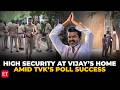 Thalapathy Vijay’s house turns into fortress as TVK scores big debut in Tamil Nadu polls