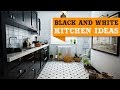 29+ Elegant Black And White Kitchen Design Ideas