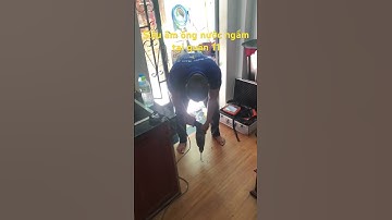 Siêu âm đường ống nước ngầm bị bục vỡ tại quận 11 TPHCM