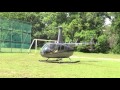 Robinson R66 helicopter Taman Sri Jelok, Kajang