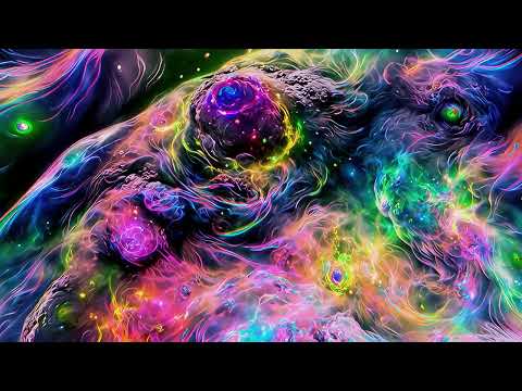 🌌 The Most Beautiful Iridescent Space Visualization 🌈 For You [ 4K UHD 60 FPS ]