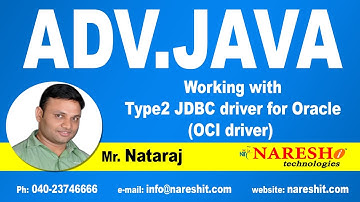 Working with Type2 JDBC driver for Oracle (OCI driver) | Advanced Java Tutorial