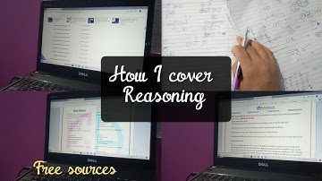How to cover Reasoning for bank exams | Free sources | study vlog | Effort catalyst