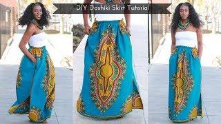 Here’s a tutorial on how to make dashiki maxi skirt with modest
sides slits and pockets. in part 1 of this diy sewing tutorial, we
will cut out our fabric....