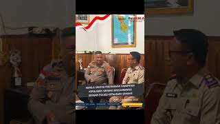 Kepala Kantor Pertanahan Kab. Kep.Sangihe telah berkoordinasi bersama Polres Kepulauan Sangihe