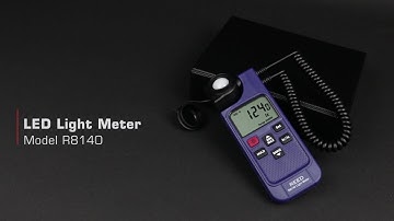 R8140 LED Light Meter