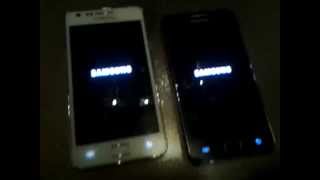 Samsung galaxy s2 vs s2 plus boot up test