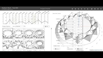 Generative Design for a Stadium Cover _ Project Fractal and Dynamo